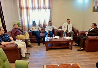 وزير النقل يستقبل مستشار البرنامج الإنمائي