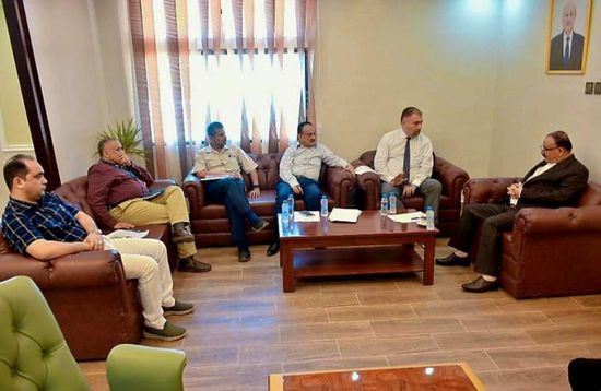 وزير النقل يستقبل مستشار البرنامج الإنمائي