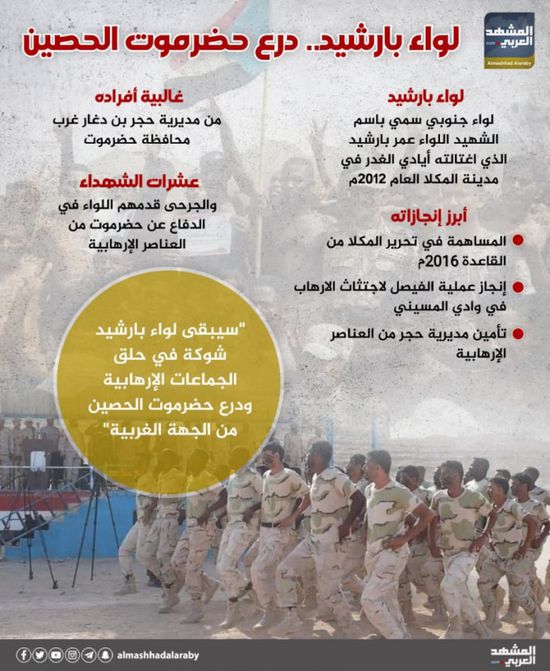 لواء بارشيد.. درع حضرموت الحصين (إنفوجراف)