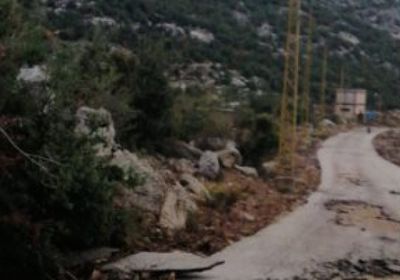 هطول أمطار غزيرة على عدة بلدات في لبنان