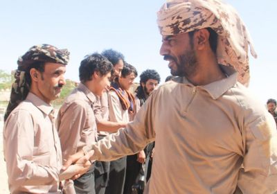 إطلاق سراح الدفعة الأخيرة من أسرى التمرد الإخواني بشبوة