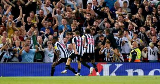 توتنهام يتقدم بهدفين أمام نيوكاسل بالشوط الأول