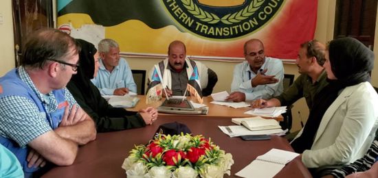 حقوقية انتقالي الضالع تستعرض الانتهاكات الحوثية مع وفد أممي