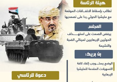 الانتقالي يواجه التصعيد الحوثي دوليا (إنفوجراف)