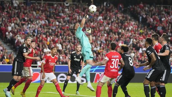 بنفيكا يقصي يوفنتوس من دوري الأبطال بهذه النتيجة