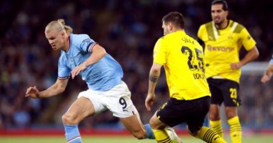 نتيجة مباراة مانشستر سيتي وبروسيا دورتموند بدوري الأبطال