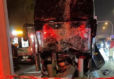 مصرع شخصين وإصابة 9 آخرين في حادث مروع بمكة المكرمة