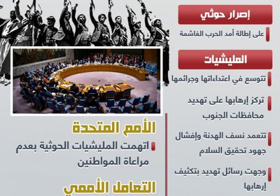 الابتزاز الحوثي.. والرضوخ الأممي (إنفوجراف)