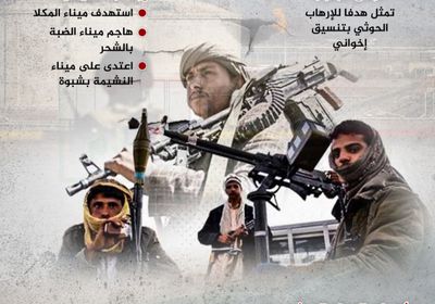 أهداف الإرهاب الحوثي ضد موانئ الجنوب (إنفوجراف)