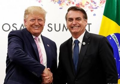 ترامب يحث البرازيليين على انتخاب بولسونارو
