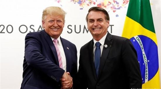 ترامب يحث البرازيليين على انتخاب بولسونارو