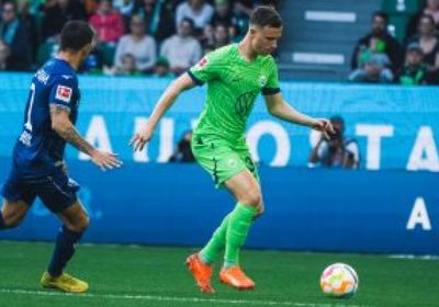 فولفسبورج يتقدم بهدفين في الشوط الأول على بوخوم