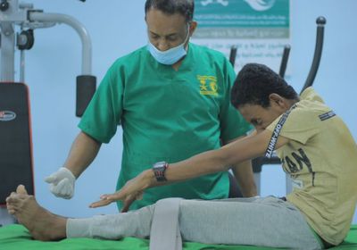 مركز الأطراف الصناعية بسيئون يستقبل 318 مستفيدا