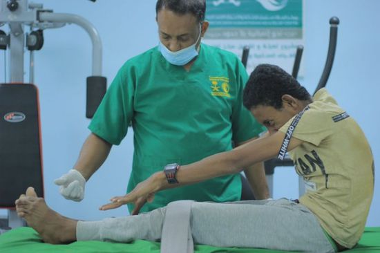 مركز الأطراف الصناعية بسيئون يستقبل 318 مستفيدا