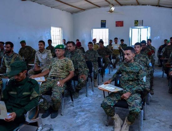 اختتام دورة تخصصية لمنتسبي الحزام الأمني