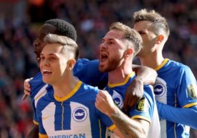 تشيلسي يتأخر بثلاثة أهداف أمام برايتون