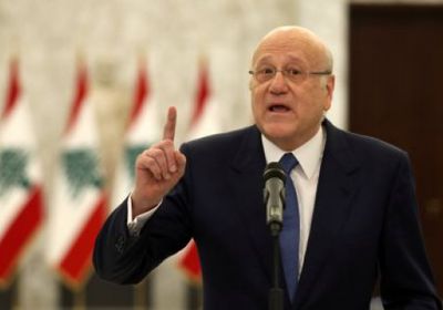 ميقاتي يطالب بضرورة انتخاب رئيس جديد للبنان