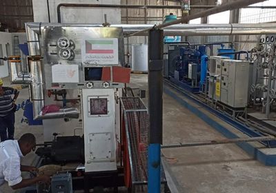 تشغيل تجريبي لمصنع الأكسجين في المنصورة