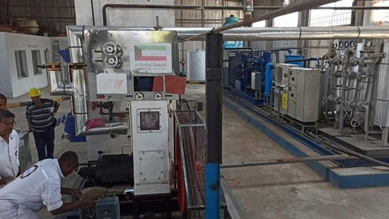 تشغيل تجريبي لمصنع الأكسجين في المنصورة