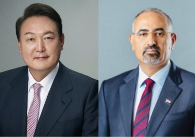 الرئيس الزُبيدي يعزي القيادة الكورية الجنوبية بضحايا حادث التدافع