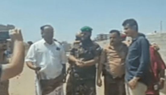 إنهاء حالة بسط على متنفس عام في الشيخ عثمان