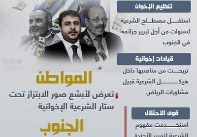 مطية الإخوان للابتزاز والنهب (إنفوجراف)