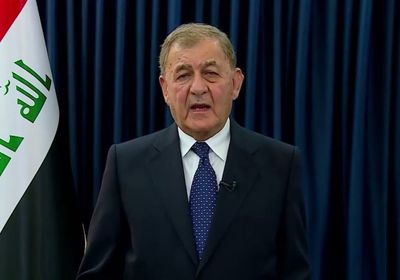 الرئيس العراقي يهاجم إيران وتركيا بالقمة العربية