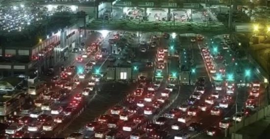 حركة السفر تعود على جسر الملك فهد