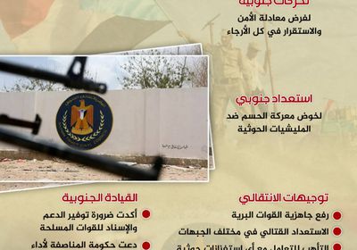 جاهزية القوات وحشد الطاقات.. الانتقالي يتأهب لمعركة الحسم (إنفوجراف)