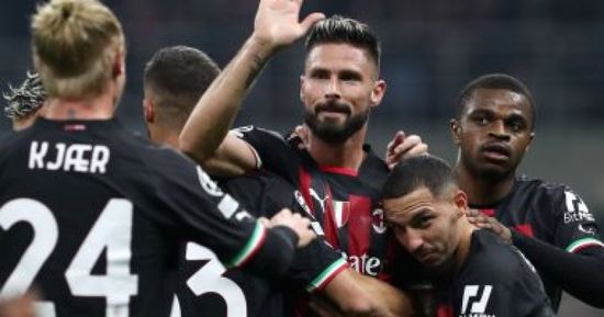 ميلان يفوز برباعية على سالزبورج بدوري الأبطال
