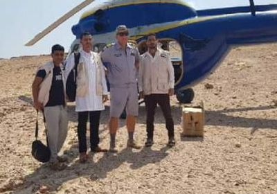 عيادة طبية إماراتية متنقلة ترعىم مرضى أرسل بسقطرى