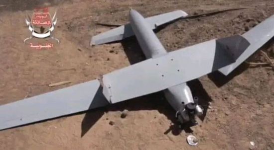 إسقاط مسيرة حوثية بسماء شبوة