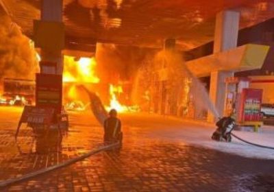 اندلاع حريق في ناقلة وقود بالمدينة المنورة