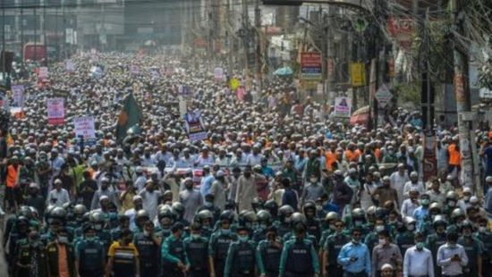 تظاهرات في مالي احتجاجًا على تصريحات مسيئة للإسلام