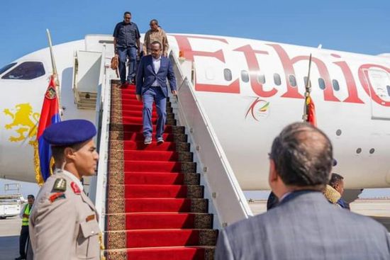 لأول مرة منذ 4 سنوات.. رئيس وزراء إثيوبيا يصل مصر