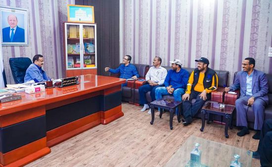 بن الوزير يناقش تدخلات منظمة الإغاثة الدولية بشبوة
