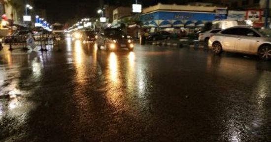 أمطار غزيرة تضرب إحدى المحافظات المصرية