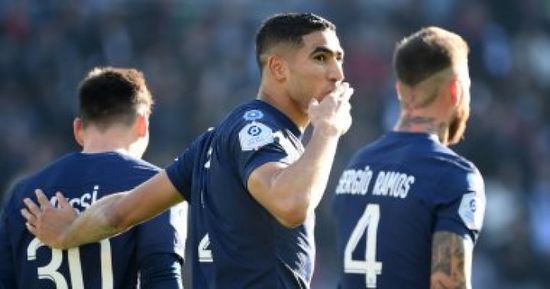 سان جيرمان يفوز على أوكسير بخماسية