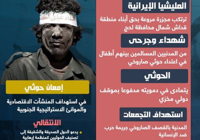 الجرائم الحوثية.. مسؤولية دولية (إنفوجراف)