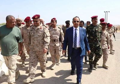 محافظ حضرموت يتفقد جاهزية لواء الريان