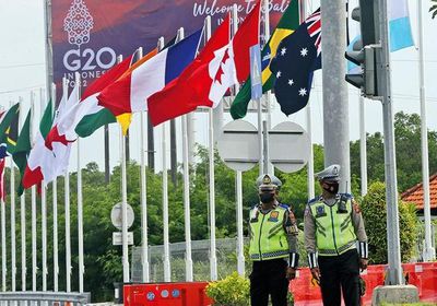 رؤساء وفود دول قمة العشرين يصلون إندونيسيا