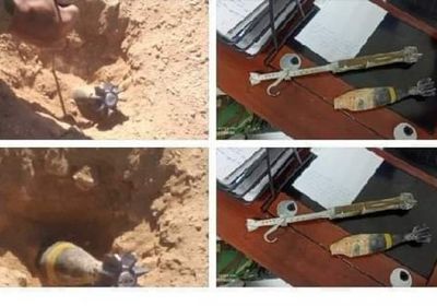 انتزاع قذائف من مخلفات التمرد الإخواني بمستشفى شبوة العام