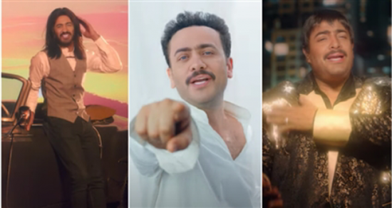 تامر حسني يقلد 4 فنانين في إعلانه الجديد