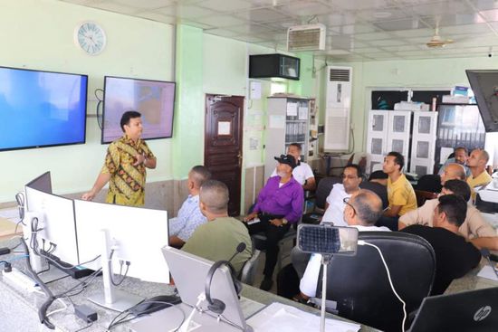 تشعيل نظام خدمات مرور السفن بميناء عدن