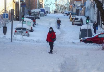رفع حالة التأهب في إسبانيا بسبب تساقط الثلوج