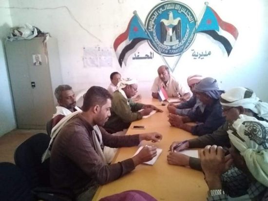 انتقالي المحفد يناقش تعزيز أنشطة إداراته وخطط أعمالها