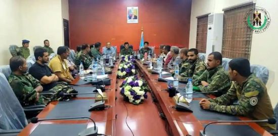 العميد الربيعي يثمن تضحيات الحزام الأمني في أبين