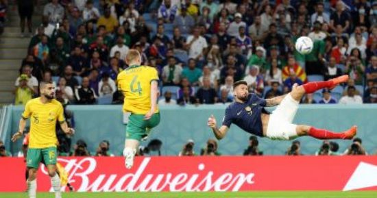 فرنسا تفوز على أستراليا برباعية في كأس العالم