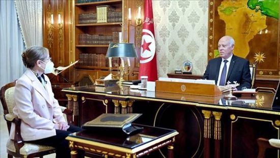 الرئيس التونسي يتابع مع رئيسة حكومته سير العمل