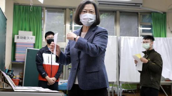 استقالة رئيسة تايوان من رئاسة الحزب الحاكم